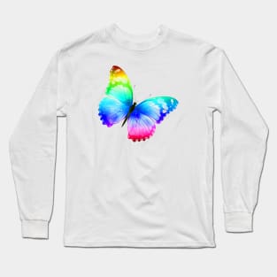 Colorful Butterfly Long Sleeve T-Shirt